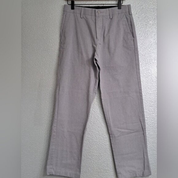Croft & Barrow Men's Grey Pants Size 30x30 - Picture 1 of 6